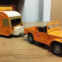 Fiat campagnola + caravan Barlux Giodi 1/25