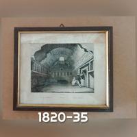 Stampa incisa. Terme pubbliche Pompei. Durau