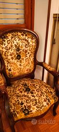 2 poltrone classiche  in stile Luigi Filippo