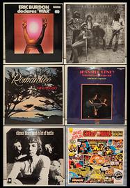 Lotto dischi lp rock