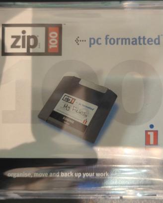 DISCO IOMEGA ZIP 100 SIGILLATO