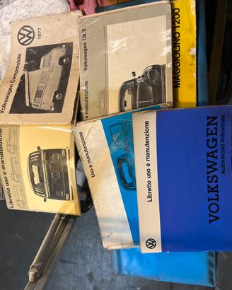 Libretto uso e manutenzione vw bus /maggiolino