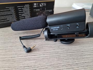 microfono a condensatore fotocamera videocamera 