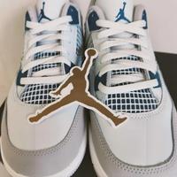 Jordan 4 Retro Blu Militare 40