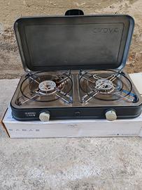 piano cottura da campeggio 