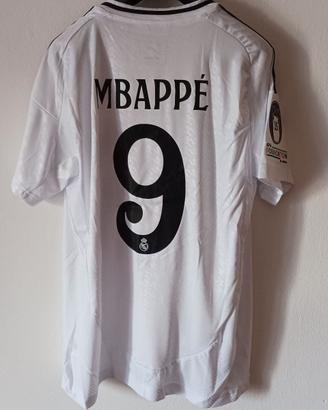 Maglia Calcio Real Madrid Mbappè 9  Taglia M Nuova