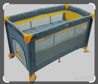 seggiolone culla da campeggio e cavallo a dondolo 