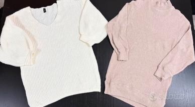 Set di 2 maglioni lunghi invernali