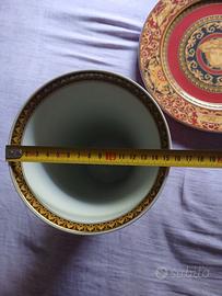 Piatto e vaso di ceramica Versace Rosenthal