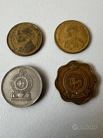 Monete Sri Lanka Originali