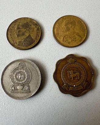 Monete Sri Lanka Originali