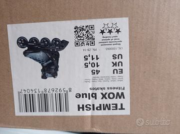 Pattini Tempish 4 rotelle blue n.45 usati