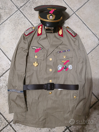 Uniforme completa generale Rommel Afrikakorps WW2