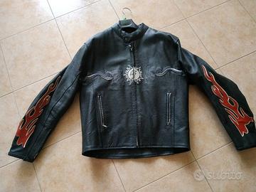 GIACCA MOTO - DRAGO STILIZZATO