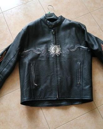 GIACCA MOTO - DRAGO STILIZZATO