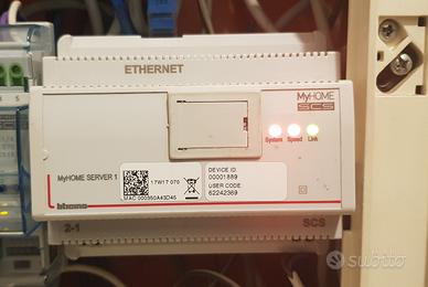 bticino domotica webserver myhome server1 GUASTO 