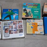 Lotto 8 cellulari vintage 