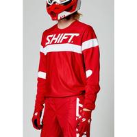 Pantaloni rosso cross shift +maglia nuova enduro