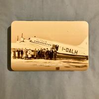 Scatola in latta, Alitalia, vintage, da collezione