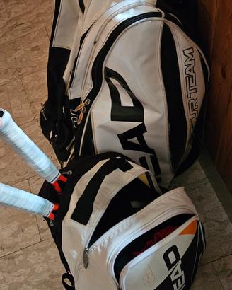 TENNIS Racchette Borsone Zaino