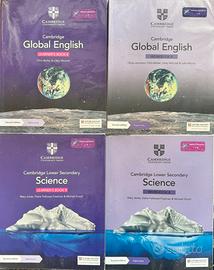 Libri Cambridge Global English e Science inglese