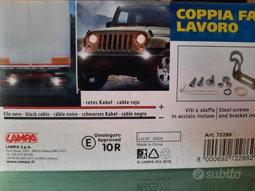 coppia fari LED  per auto  e camion