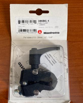 Manfrotto nano clamp 386BC-1 nuovo