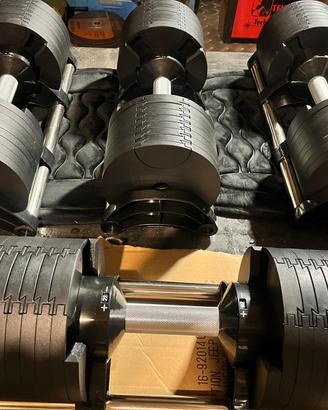 MANUBRI REGOLABILI DA 32 kg, 38 kg e 43 kg