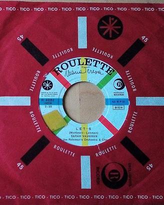 Sarah Vaughan - Let's/Srenata (45 rpm)