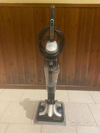 Scopa elettrica senza sacco con vapore