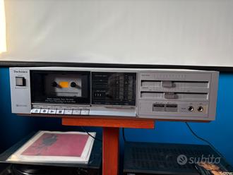Technics RS-D200 piastra Hi Fi vintage 1985  			