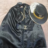 Vestito da carnevale da Zorro NUOVO