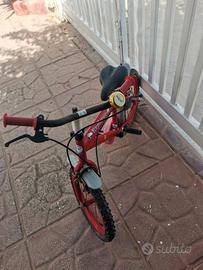 bici bambino taglia 16