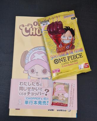 Volume Tony Chopper + Carta Promo + Bustina OP07