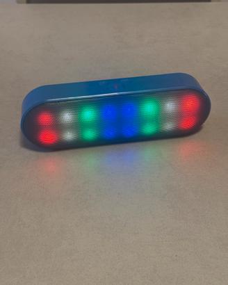 Cassa Speaker Bluetooth con Led RGB