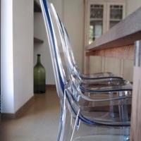 4 sedie vanity scab trasparenti