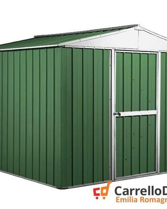 Box porta attrezzi lamiera 276x260 verde