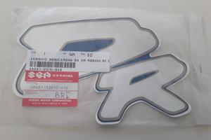 Adesivo emblema semicarena sx Suzuki DR650 90/93