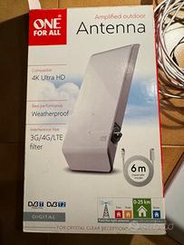 Antenna TV da esterno e interno one for all