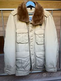 Giubbotto Blauer Beige Piumino Giacca