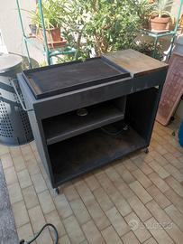 barbecue da balcone a gas