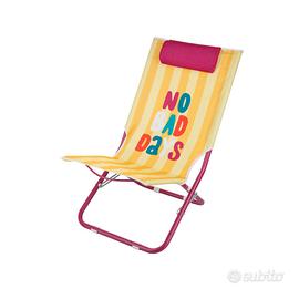 Spiaggina sedia sdraio pieghevole
