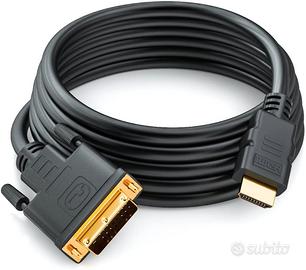 Cavo HDMI a DVI 3D Ready 1080p 10m