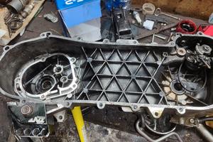 blocco piaggio/ carter lavorati per 70/77