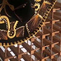 Cantinetta porta bottiglie in legno