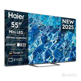 Haier Smart TV 55"" H55M80FUX MiniLED con QLED 4K