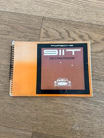 Libretto uso e manutenzione Porsche 911T