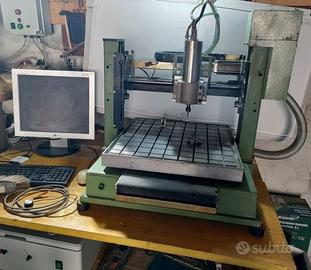 Pantografo Fresa CNC Cielle 3 assi pronta all'uso
