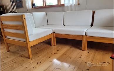 divano modulare ikea legno
