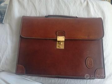 Cartella borsa 24 in pelle